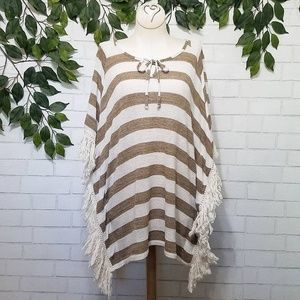 Lightweight Fringe Boho Poncho